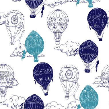 sıcak hava balonu ile Seamless Modeli
