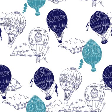sıcak hava balonu ile Seamless Modeli