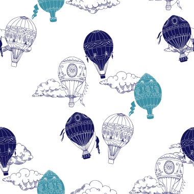 sıcak hava balonu ile Seamless Modeli