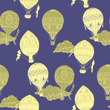 sıcak hava balonu ile Seamless Modeli