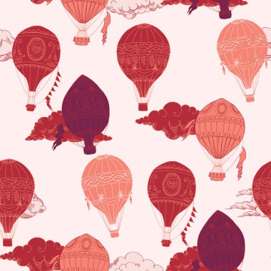 sıcak hava balonu ile Seamless Modeli