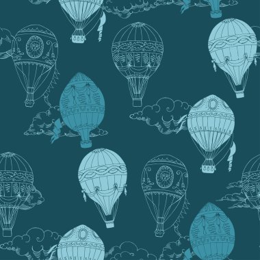 sıcak hava balonu ile Seamless Modeli
