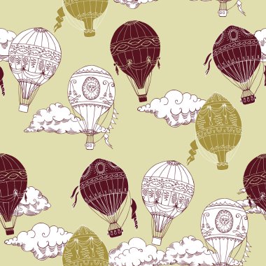 sıcak hava balonu ile Seamless Modeli