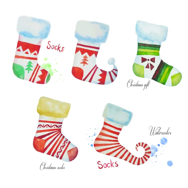 Різдвяні шкарпетки — стоковий вектор