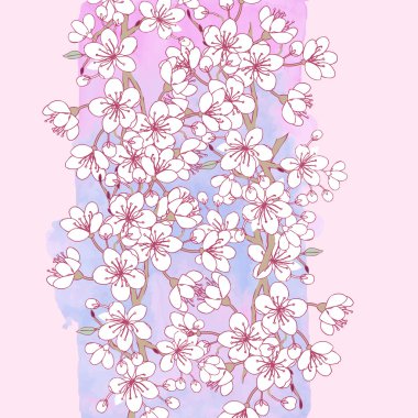 Sakura ile arka plan