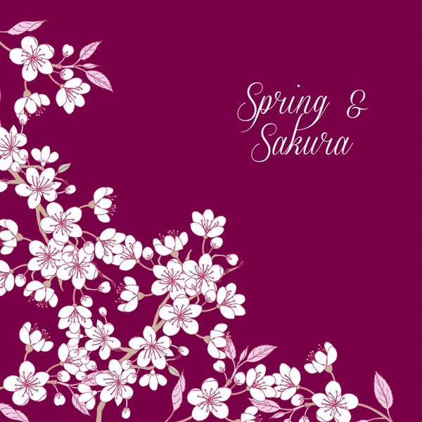 Sakura ile arka plan