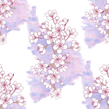 Sakura ile arka plan