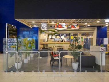 Kasım, 2020. Ufa. Ikea mağazası. Dükkan içi. Dükkan..