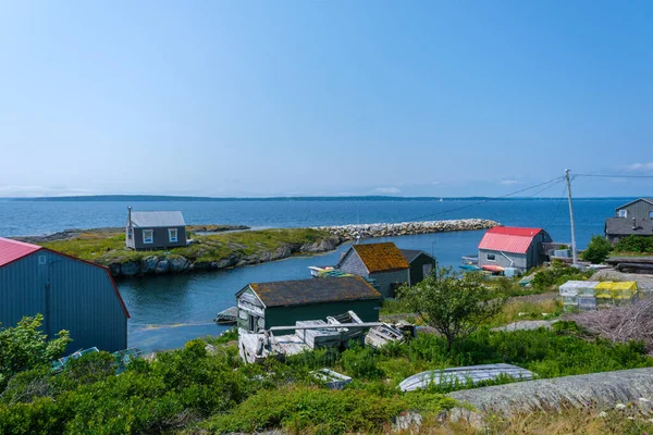 Lunenburg Bölgesindeki Blue Rocks topluluğu, Nova Scotia, Kanada