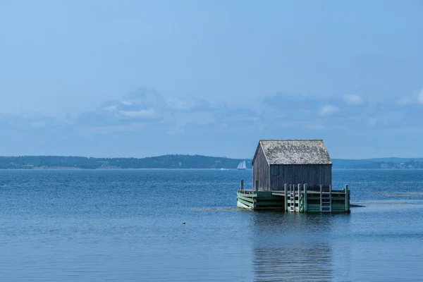 Cabane Pêcheurs Blue Rocks Nouvelle Écosse Canada — Photo