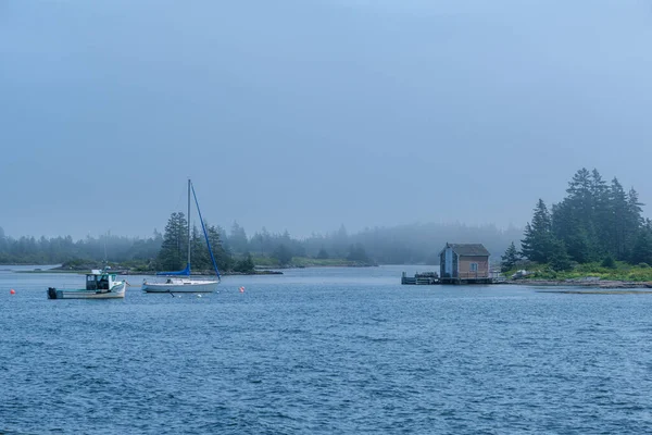 Blue Rocks Dorp Lunenburg Nova Scotia Canada — Stockfoto