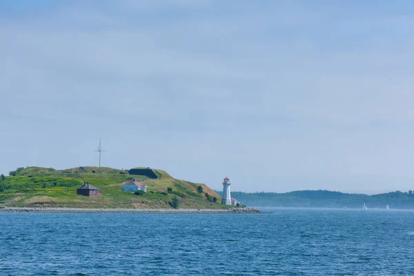 Georges Island Halifax Bay Nova Scotia Canada — Stockfoto