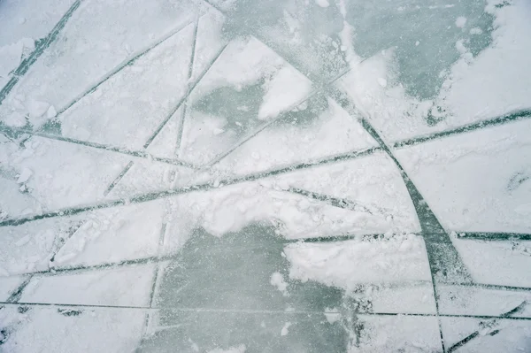 Текстура льоду на відкритому ковзанці — стокове фото