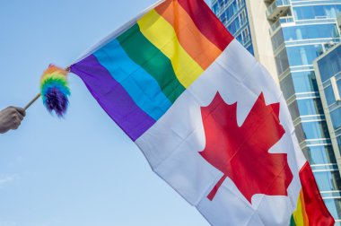 Kanada gay Gökkuşağı bayrağı
