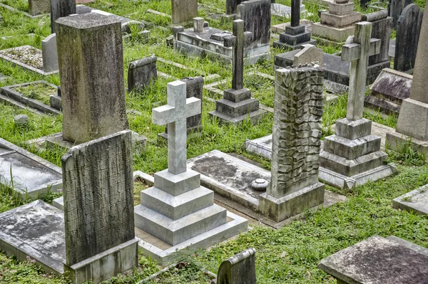 Friedhof in Hongkong, China — Stockfoto