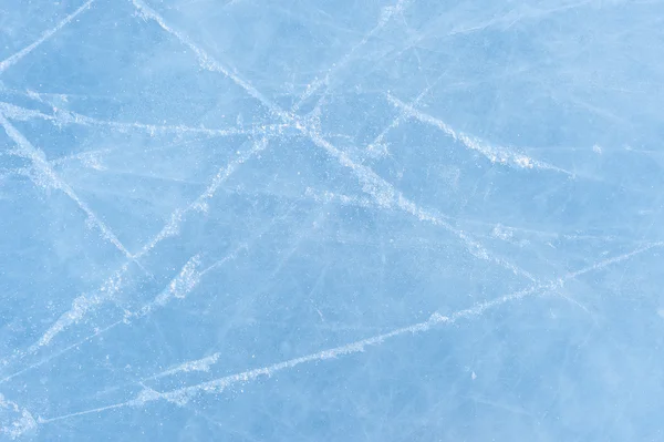 Texture di ghiaccio su una pista di pattinaggio — Foto Stock