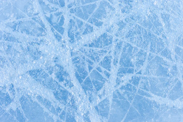 Textura de hielo en una pista de patinaje —  Fotos de Stock
