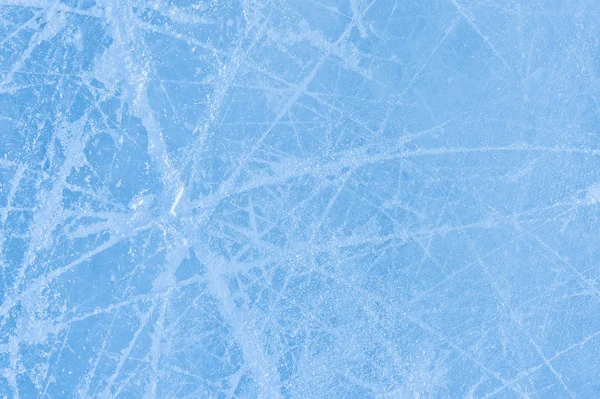 Texture de glace sur une patinoire — Photo