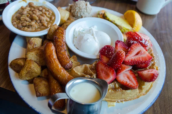 Tipik Kanada / Amerikan brunch