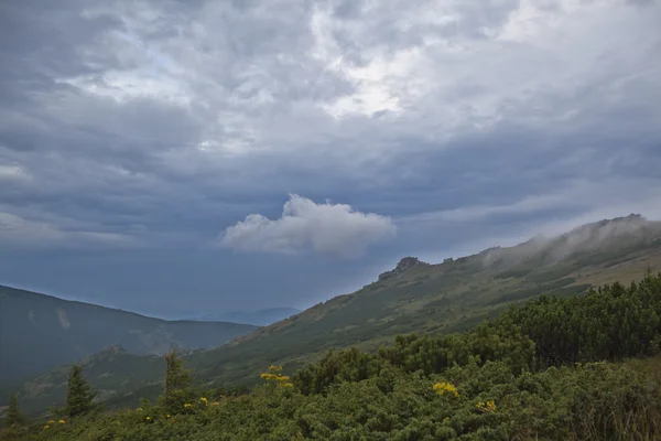 Amanecer en la montaña — Foto de Stock