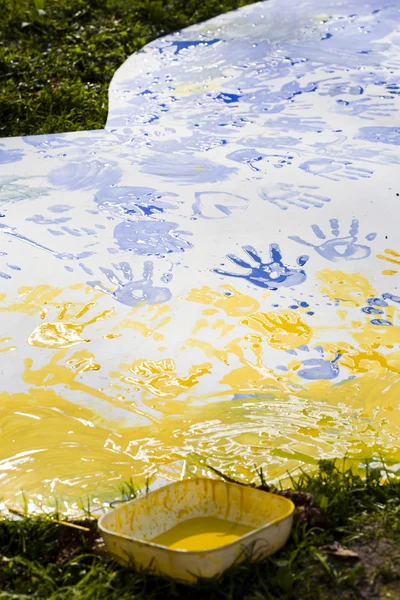 Handprints — Zdjęcie stockowe