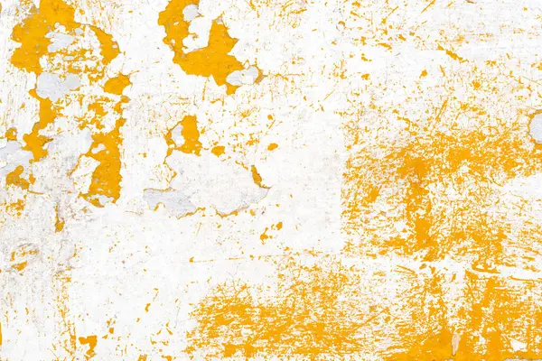 Sarı çimento yüzeyi eski ve yıpranmış, eski çatlak sarı beton kara zemin