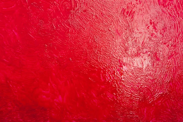 红色刷子图案抽象背景 带有聚光的抽象红色背景 红色油漆表面反射 — 图库照片