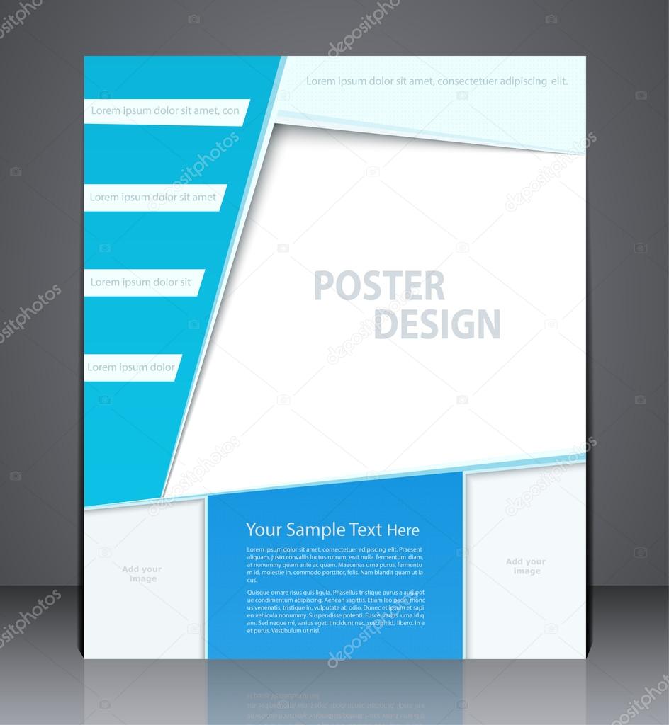 Vector layout business brochures or poster, magazine cover, or c
