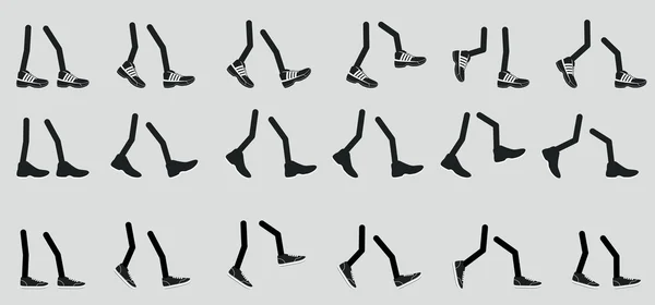 pic Dibujos De Huellas De Pies Caminando pies caminando vectores grafico