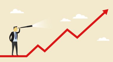 Ara hedef. Adam teleskopuyla olasılıklarını görünüyor