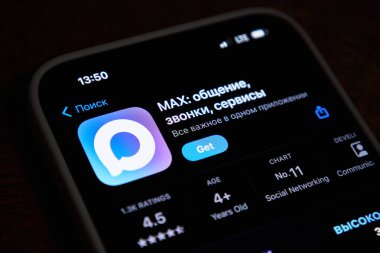 Uygulama mağazasında iPhone 'u olan Rus Messenger MAX mobil uygulaması. Rusça mesaj - iletişim, aramalar, hizmetler. Bishkek, Kırgızistan - 108 KİM 2025