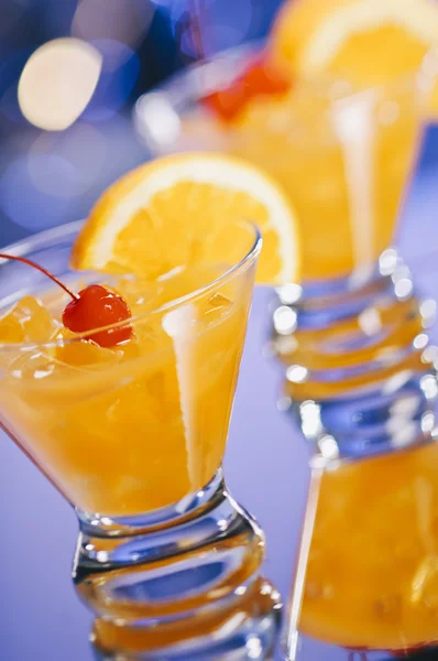 Harvey Wallbanger Cocktails — Stock Photo, Image
