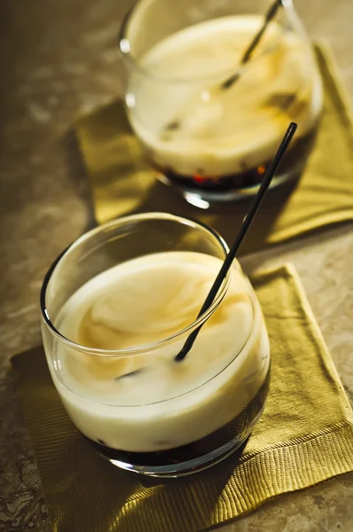 White Russian Cocktails — Stock Photo, Image
