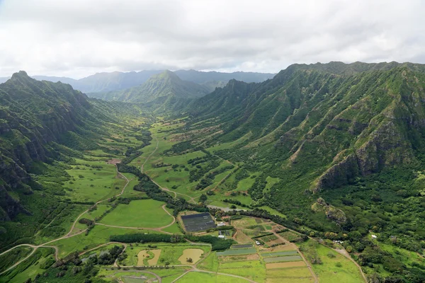 Kaaawa Valley - Rancho Kualoa - local do filme Jurassic Park — Fotografia de Stock