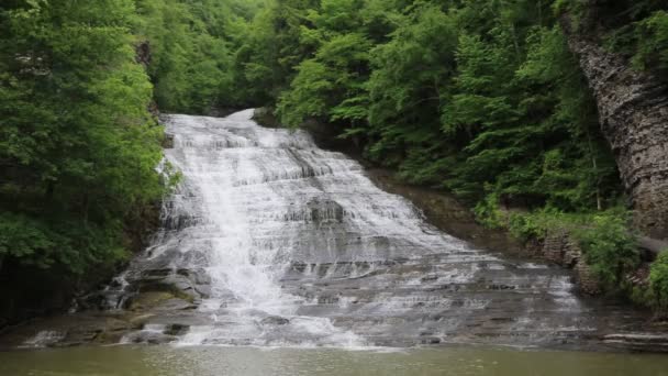 Buttermilk Falls - Nueva York — Vídeos de Stock