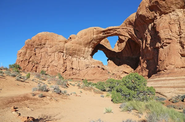 Landscape with Double Arch — Stock Photo, Image