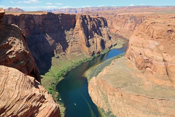 Garganta do rio Colorado em Horseshoe Bend — Fotografia de Stock