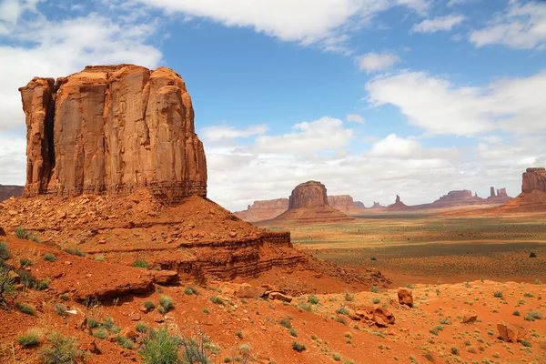 Clay Butte and Monument Valley — Stock Photo, Image