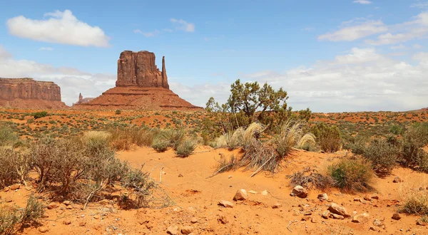 Landscape with West Miten Butte — Stock Photo, Image