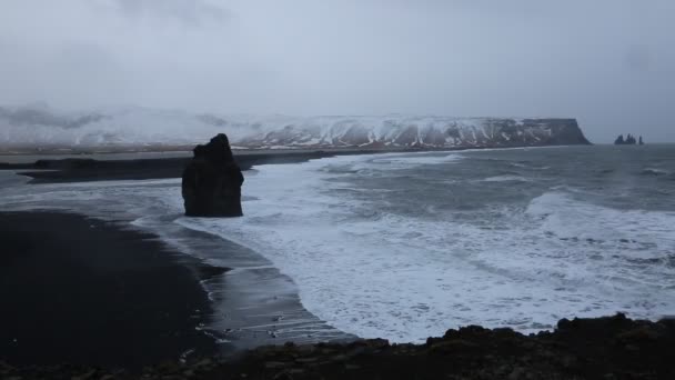 Södra stranden av Island — Stockvideo