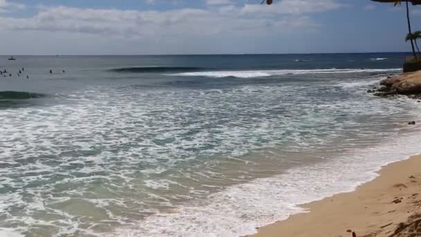 Makaha Beach - Oahu — Stok video