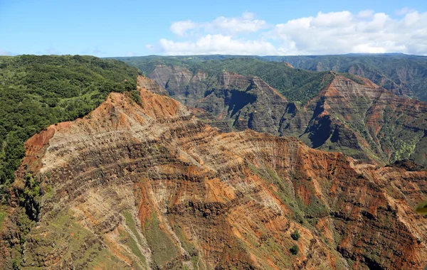 Cliffs of Waimea Canyon — Stock Photo, Image