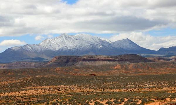 Henry Mountains in south Utah — Stock Photo, Image