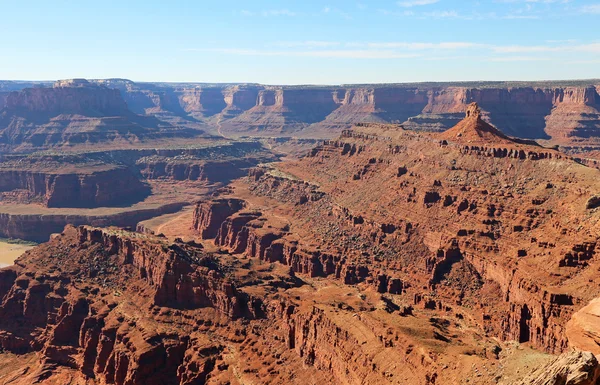 Vale do rio Colorado de Dead Horse Point SP — Fotografia de Stock