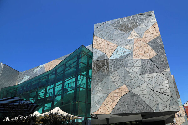 Federation Square building - Melborne, Victoria, Australia