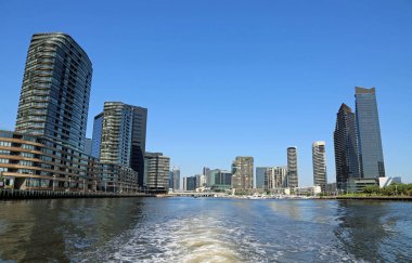 Yarra River Cruise 'dan Melbourne, Victoria, Avustralya