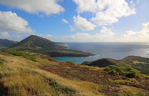 Landscape Ridge Hanauma Bay Oahu Hawaii — Stock Photo, Image