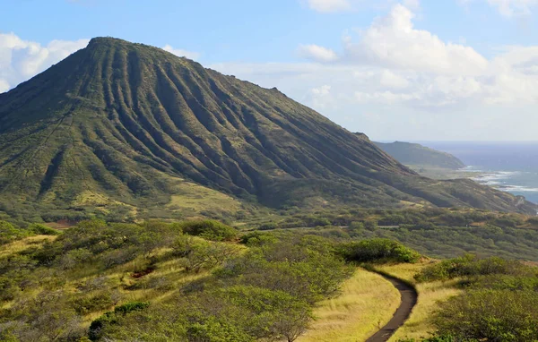 Cratera Koko Baía Hanauma Oahu Havaí — Fotografia de Stock