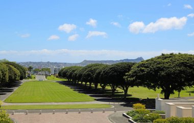 Punchbowl Mezarlığı ve Diamond Head - Honolulu, Oahu, Hawaii