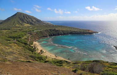 Hanauma Körfezi ve Plaj - Oahu, Hawaii
